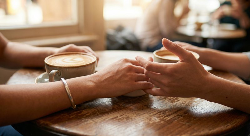 Body language and connection on a date